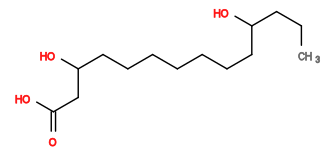 Subst // Subst = SMILES CCCC(O)CCCCCCCC(O)CC(O)=O
