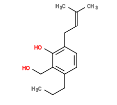 Subst // Subst = SMILES CCCC1=C(CO)C(O)=C(C/C=C(C)\C)C=C1