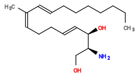 Subst // Subst = SMILES CCCCCCC/C=C/C(C)=C\CC/C=C/[C@@H](O)[C@@H](N)CO