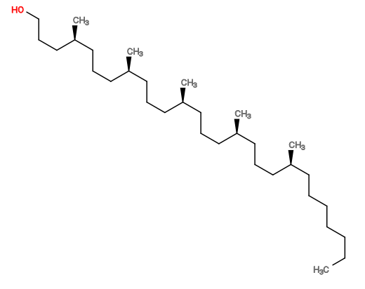 Subst // Subst = SMILES CCCCCCC[C@H](C)CCC[C@H](C)CCC[C@H](C)CCC[C@H](C)CCC[C@H](C)CCCO