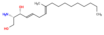 Subst // Subst = SMILES CCCCCCCCC/C(C)=C/C/C=C/[C@@H](O)[C@@H](N)CO