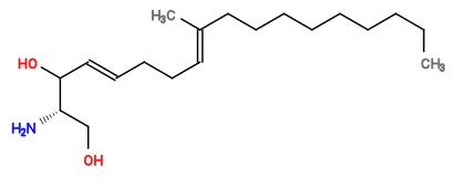 Subst // Subst = SMILES CCCCCCCCC/C(C)=C/CC/C=C/C(O)[C@@H](N)CO