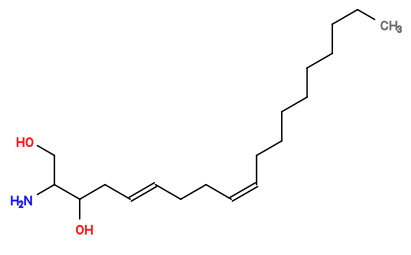 Subst // Subst = SMILES CCCCCCCCC/C=C\CC/C=C/CC(O)C(N)CO