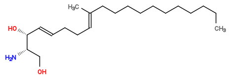 Subst // Subst = SMILES CCCCCCCCCCC/C(C)=C/CC/C=C/[C@@H](O)[C@@H](N)CO