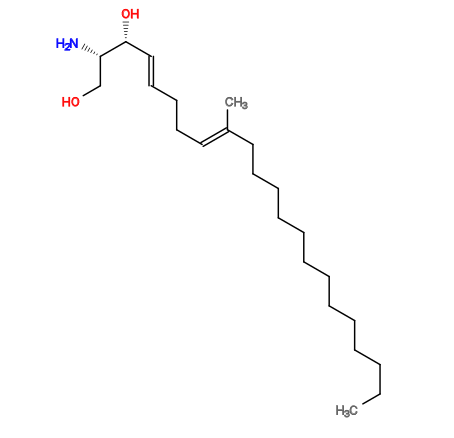 Subst // Subst = SMILES CCCCCCCCCCCCC/C(C)=C/CC/C=C/[C@@H](O)[C@@H](N)CO
