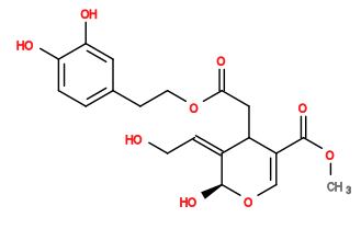 Subst // Subst = SMILES COC(=O)/C1=C/O[C@@H](O)/C(=C\CO)C1CC(=O)OCCc2ccc(O)c(O)c2