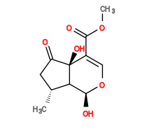 Subst // Subst = SMILES COC(=O)/C1=C/O[C@@H](O)C2[C@H](C)CC(=O)[C@]12O
