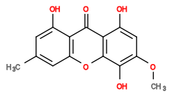 Subst // Subst = SMILES COC1=C(O)C2=C(C(C3=C(O2)C=C(C)C=C3O)=O)C(O)=C1