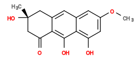 Subst // Subst = SMILES COc1cc(O)c2c(O)c3c(cc2c1)C[C@@](C)(O)CC3=O