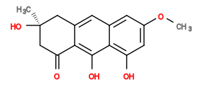 Subst // Subst = SMILES COc1cc(O)c2c(O)c3c(cc2c1)C[C@](C)(O)CC3=O