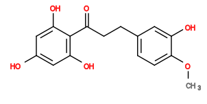 Subst // Subst = SMILES COc1ccc(CCC(=O)c2c(O)cc(O)cc2O)cc1O
