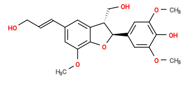 Subst // Subst = SMILES COc3cc([C@H]2Oc1c(OC)cc(/C=C/CO)cc1[C@@H]2CO)cc(OC)c3O