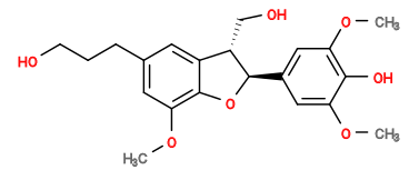 Subst // Subst = SMILES COc3cc([C@H]2Oc1c(OC)cc(CCCO)cc1[C@@H]2CO)cc(OC)c3O