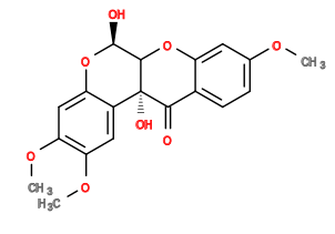Subst // Subst = SMILES COc4ccc3C(=O)[C@@]2(O)c1cc(OC)c(OC)cc1O[C@@H](O)C2Oc3c4