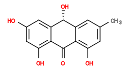 Subst // Subst = SMILES Cc1cc(O)c2c(c1)[C@@H](O)c1cc(O)cc(O)c1C2=O