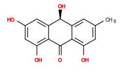 Subst // Subst = SMILES Cc1cc(O)c2c(c1)[C@H](O)c1cc(O)cc(O)c1C2=O
