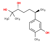 Subst // Subst = SMILES Cc1ccc([C@H](C)CC[C@@H](O)C(C)(C)O)cc1O