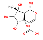Subst // Subst = SMILES O=C(C1=CO[C@@H](O)[C@@]2([H])[C@]1(O)[C@H](O)[C@H](O)[C@@]2(O)C)O