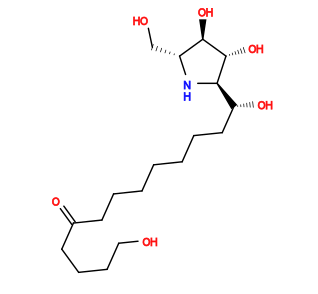 Subst // Subst = SMILES O=C(CCCCO)CCCCCCC[C@@H](O)[C@H]1N[C@H](CO)[C@@H](O)[C@@H]1O
