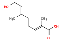 Subst // Subst = SMILES O=C(O)/C(C)=C/CC/C(C)=C/CO