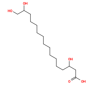 Subst // Subst = SMILES O=C(O)CC(O)CCCCCCCCCCCC(O)CO