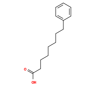 Subst // Subst = SMILES O=C(O)CCCCCCCC1=CC=CC=C1