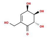 Subst // Subst = SMILES O=C1C(CO)=C[C@@H](O)[C@@H](O)[C@@H]1O