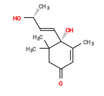 Subst // Subst = SMILES O=C1CC(C)([C@@](C(C)=C1)(O)/C=C/[C@@H](C)O)C
