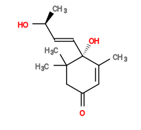 Subst // Subst = SMILES O=C1CC(C)([C@@](C(C)=C1)(O)/C=C/[C@H](C)O)C