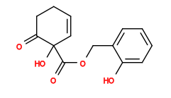 Subst // Subst = SMILES O=C1CC/C=C\C1(O)C(=O)OCc2ccccc2O