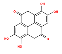 Subst // Subst = SMILES O=C1Cc4c(O)c(O)cc3C(=O)Cc2c(O)c(O)cc1c2c34