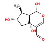 Subst // Subst = SMILES O=CC1=CO[C@@H](O)[C@@]2([H])[C@]1(O)C[C@H](O)[C@H]2C
