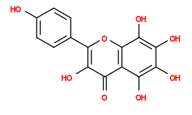 Subst // Subst = SMILES O=c(c(O)c(c1ccc(O)cc1)o2)c3c2c(O)c(O)c(O)c3O
