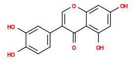 Subst // Subst = SMILES O=c1c(-c2ccc(O)c(O)c2)coc2cc(O)cc(O)c12