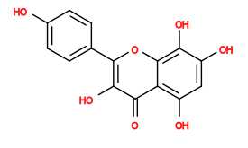 Subst // Subst = SMILES O=c1c(O)c(-c2ccc(O)cc2)oc2c(O)c(O)cc(O)c12