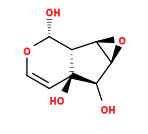 Subst // Subst = SMILES O[C@@H]1[C@@]2([H])[C@@]([C@H](O)[C@@]3([H])[C@]2([H])O3)(O)C=CO1