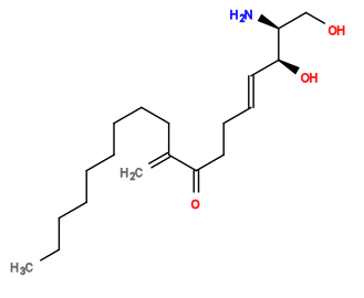 Subst // Subst = SMILES O[C@H]([C@H](CO)N)/C=C/CCC(C(CCCCCCCCC)=C)=O