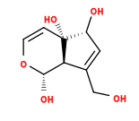 Subst // Subst = SMILES O[C@H]1[C@@]2([H])[C@@]([C@H](O)C=C2CO)(O)C=CO1