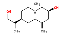 Subst // Subst = SMILES O[C@H]1CC([C@@](C[C@@H](C(CO)=C)CC2)([H])C2(C)C1)=C
