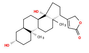 Subst // Subst = SMILES O[C@H]1CC[C@]2(C)[C@@]3([H])CC[C@]4(C)[C@@H](C(CO5)=CC5=O)CC[C@]4(O)[C@]3([H])CC[C@@]([H])2C1