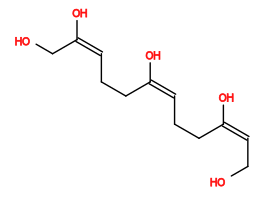 Subst // Subst = SMILES OC/C=C(O)\CC/C=C(O)\CC/C=C(O)\CO