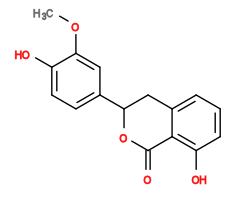 Subst // Subst = SMILES OC1=C(C2=O)C(CC(C3=CC=C(O)C(OC)=C3)O2)=CC=C1