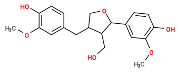 Subst // Subst = SMILES OC1=C(OC)C=C(C2C(C(CO2)([H])CC3=CC(OC)=C(O)C=C3)([H])CO)C=C1