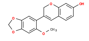 Subst // Subst = SMILES OC1=CC2=C(C=C1)C=C(C3=CC4=C(OCO4)C=C3OC)CO2