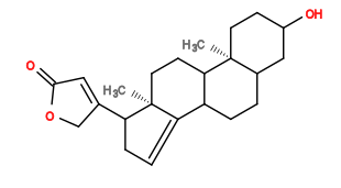 Subst // Subst = SMILES OC1CC[C@@]2(C)C(CCC3C2CC[C@@]4(C)C3=CCC4C(CO5)=CC5=O)C1