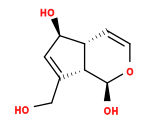 Subst // Subst = SMILES OCC1=C[C@@H](O)[C@H]2[C@@H]1[C@H](O)OC=C2
