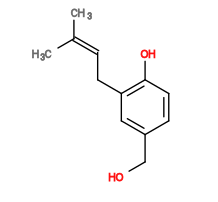 Subst // Subst = SMILES OCC1=CC(C/C=C(C)/C)=C(O)C=C1