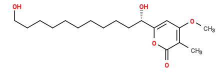 Subst // Subst = SMILES OCCCCCCCCCC[C@@H](C1=CC(OC)=C(C(O1)=O)C)O
