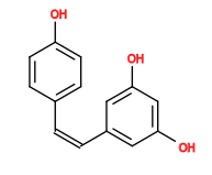 Subst // Subst = SMILES Oc2ccc(/C=C\c1cc(O)cc(O)c1)cc2