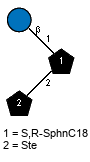 bDGlcp(1-1)[lXSte(1-2)]xXSRSphnC18